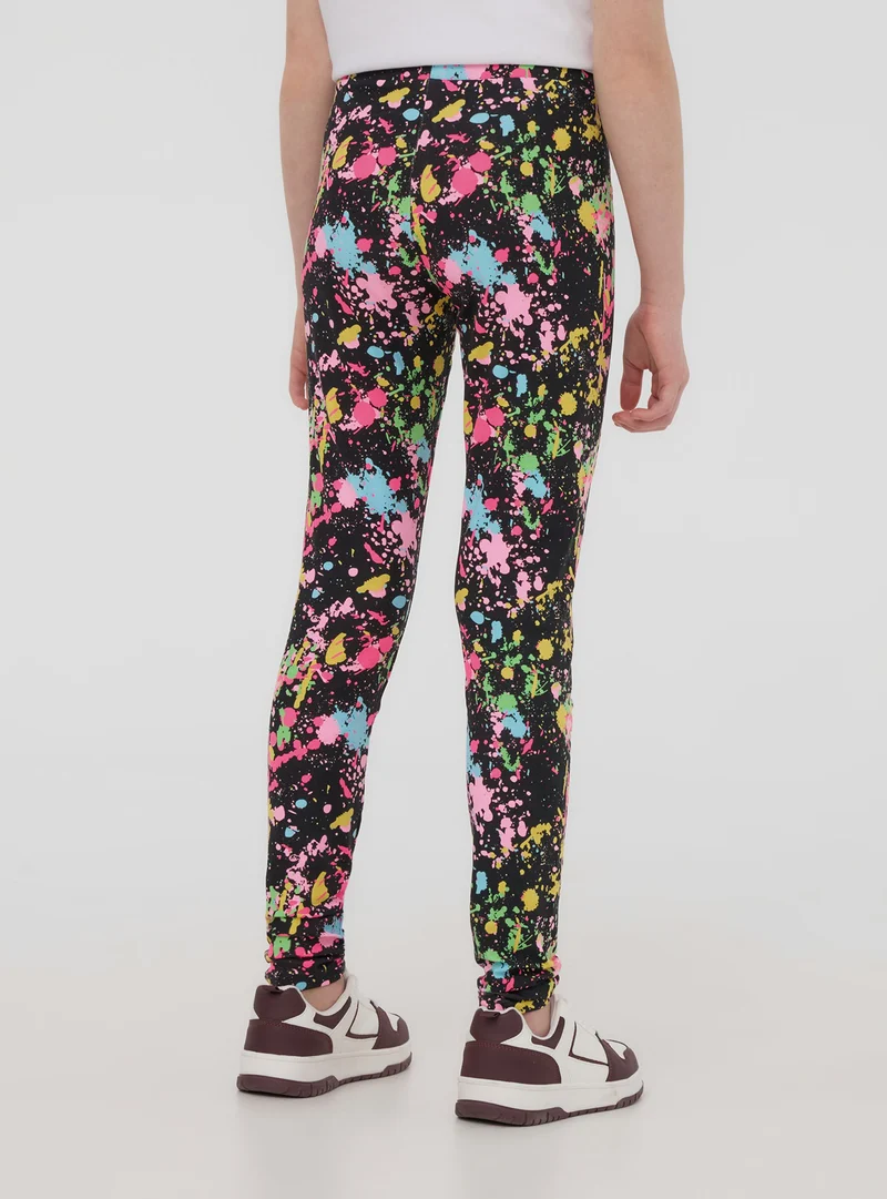 Leggings lunghi multicolor