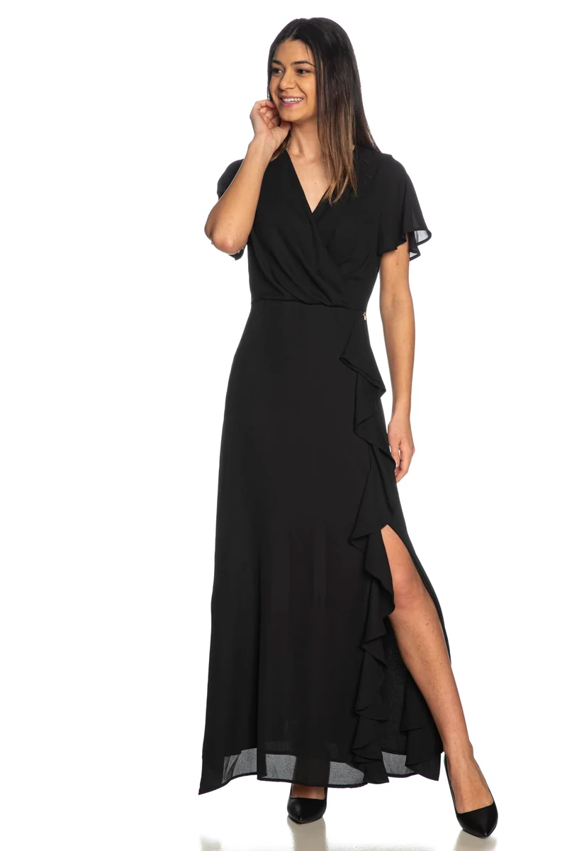 Abito Lungo Artigli Fly Long Da Donna Nero
