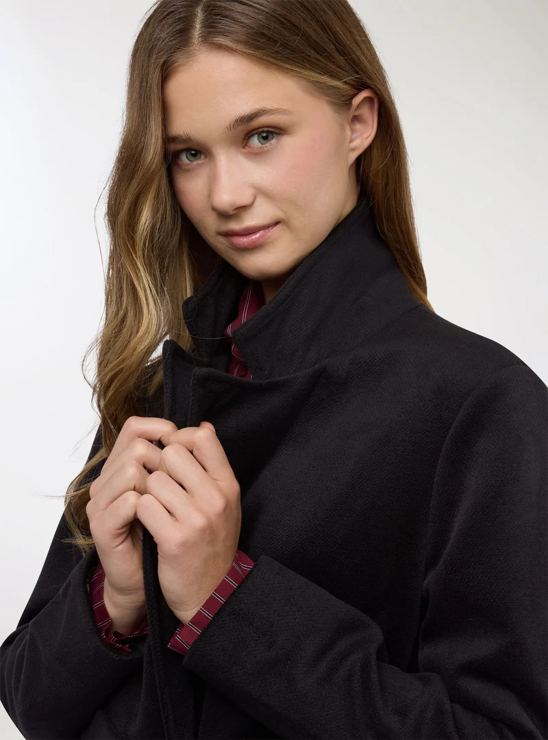 Cappotto con cintura