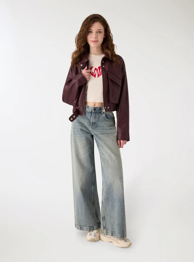 Bomber con tasche
