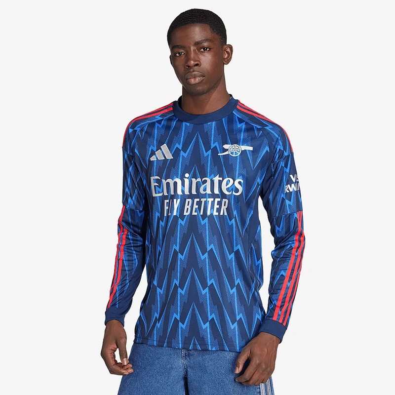 Maglia adidas Arsenal 25/26 Maniche Lunghe Trasferta