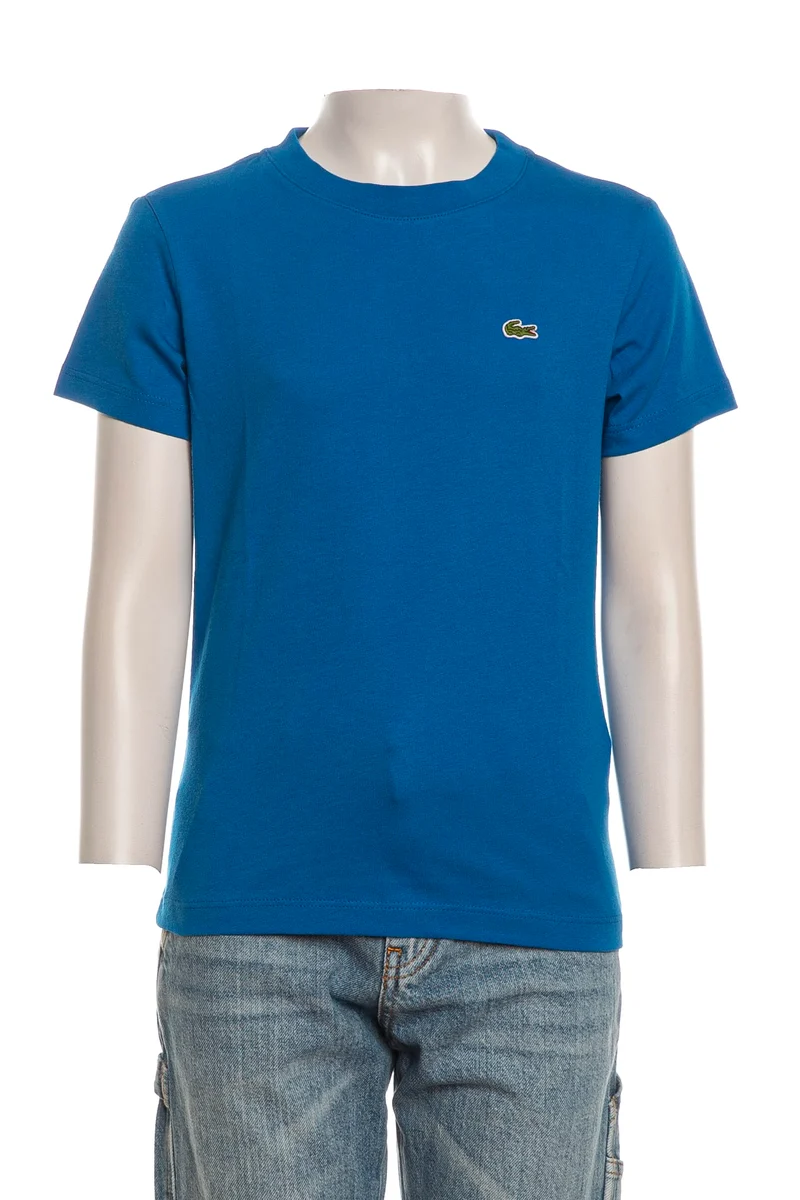 T Shirt Lacoste Tj1122 Da Bambino Royal
