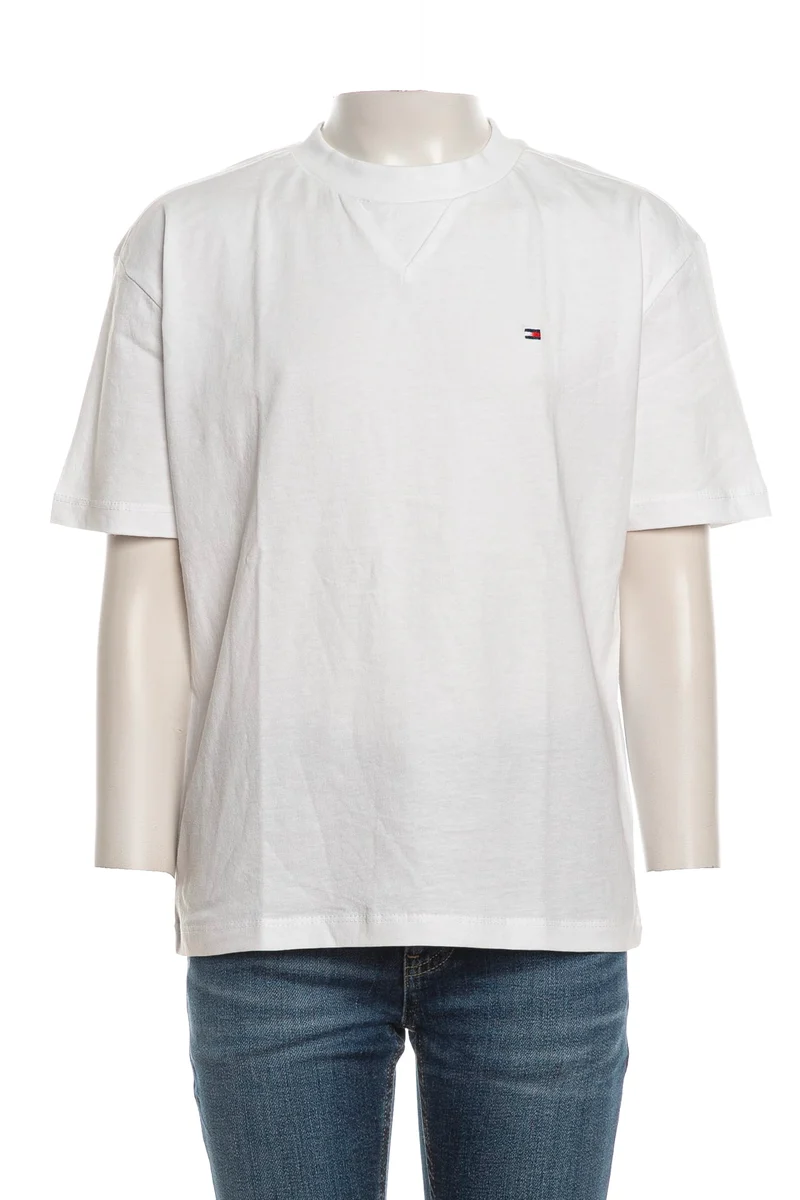 T Shirt Tommy Hilfiger Ess Tee Ss Boy Da Bambino Bianca
