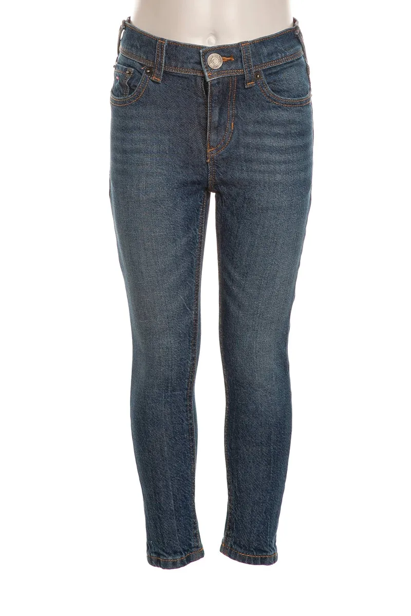 Jeans Tommy Hilfiger Scanton Y Da Bambino Denim Medio Blu