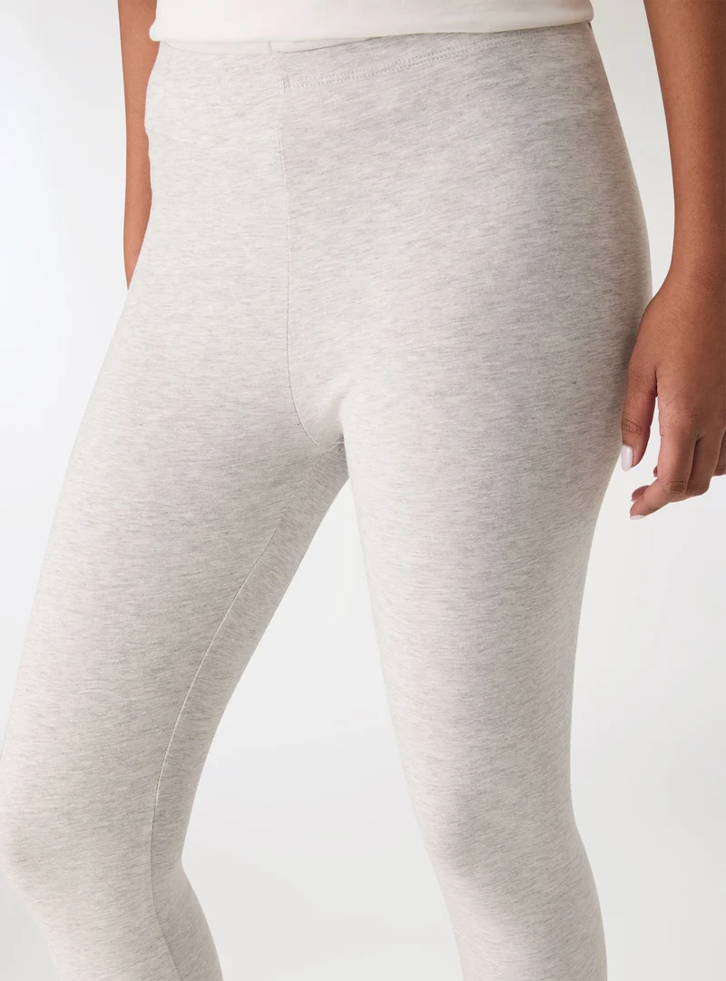 Leggings lungo a tinta unita