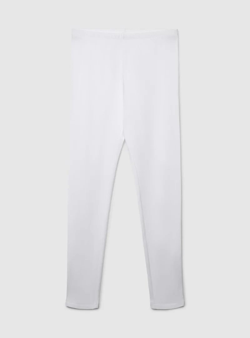 Leggings lungo a tinta unita