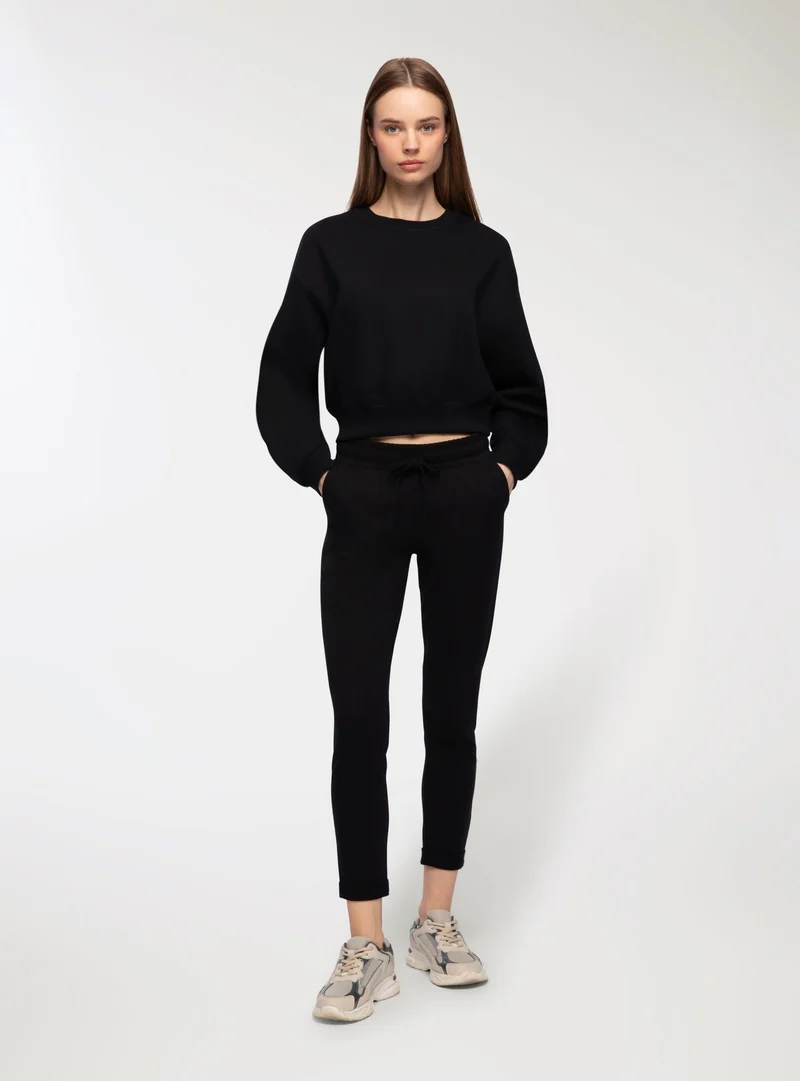 Pantaloni tuta leggeri skinny chino