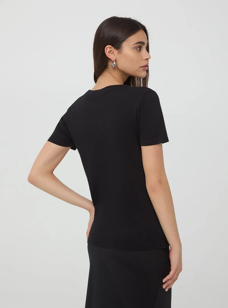 T-shirt basic girocollo