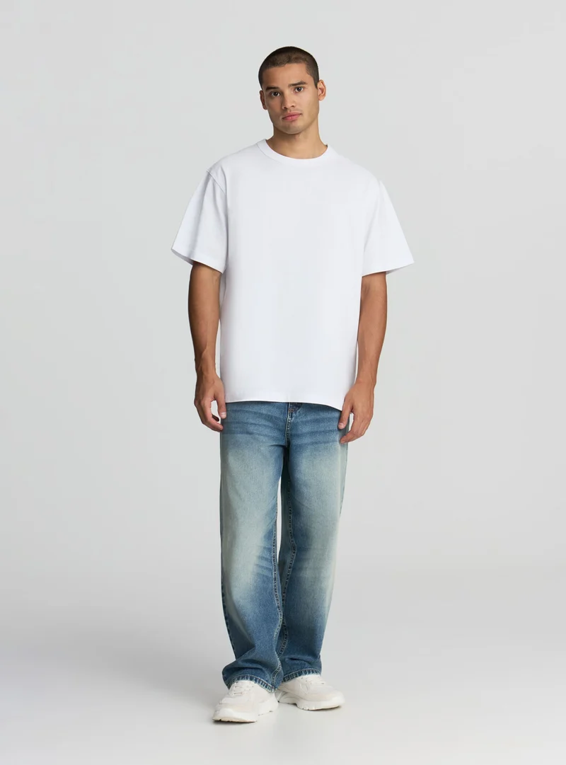 T-shirt heavy weight tinta unita