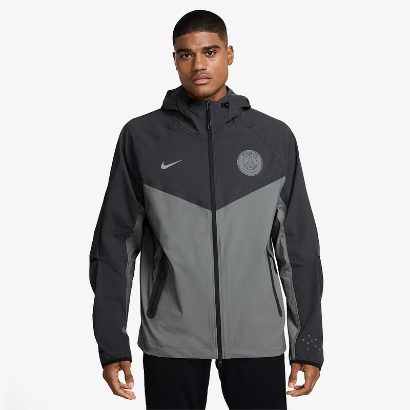 Giacca Nike Paris Saint-Germain 25/26 Tech Woven Windrunner Zip Lunga