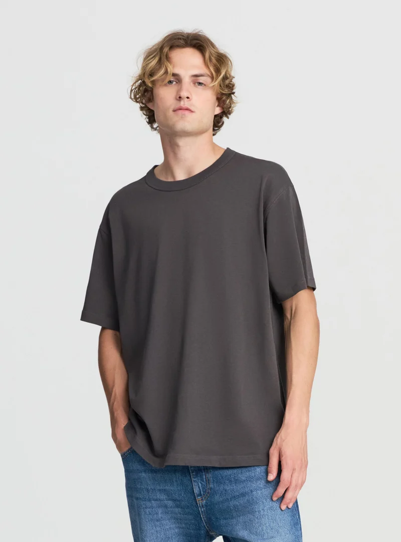 T-shirt heavy weight tinta unita