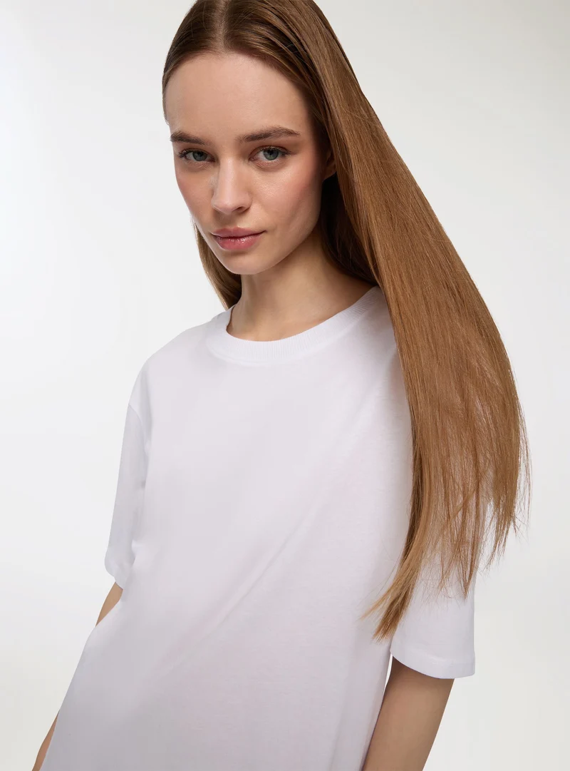 T-shirt oversize tinta unita