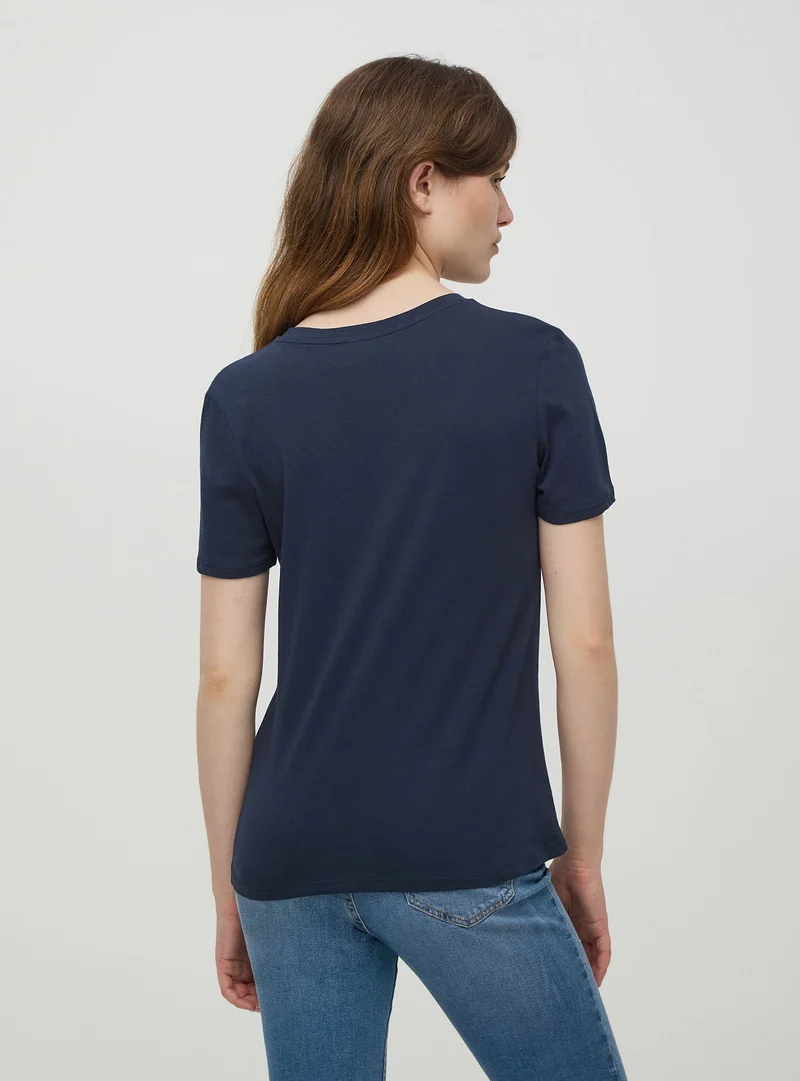 T-shirt basic girocollo