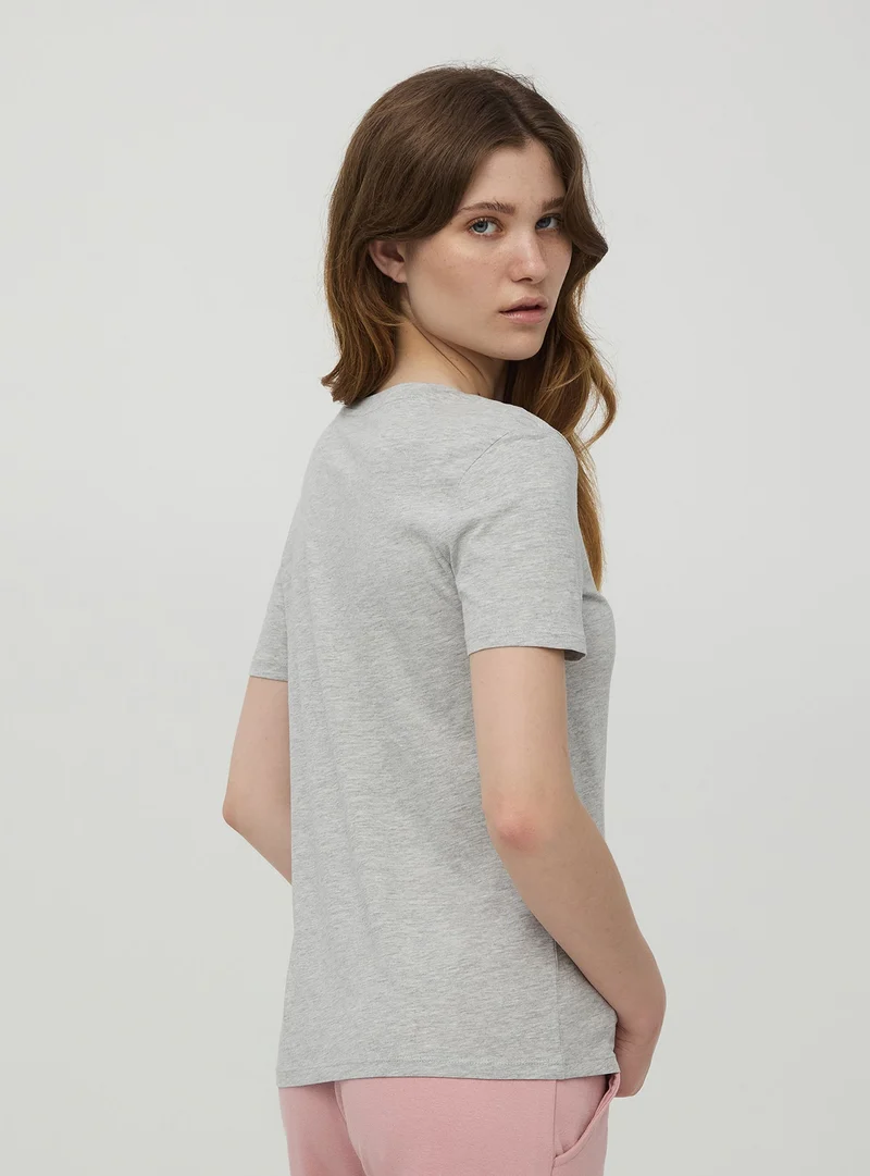 T-shirt basic girocollo