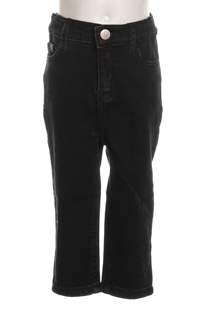 Jeans Calvin Klein Ck Dm Washed Da Bambino Denim Nero