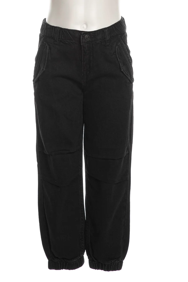 Jeans Guess Parachute Da Bambino Denim Nero