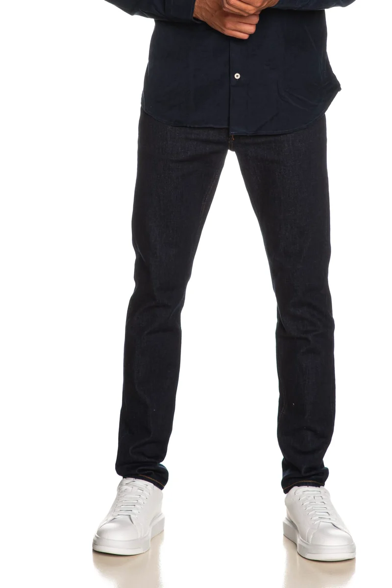 Jeans Siviglia Palazzo Rg Da Uomo Denim Dark Blu