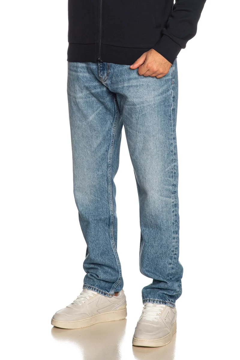 Jeans Calvin Klein Sl Sgh Da Uomo Denim Light Medio Blu