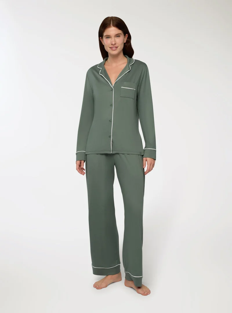 Set pigiama con camicia e pantaloni