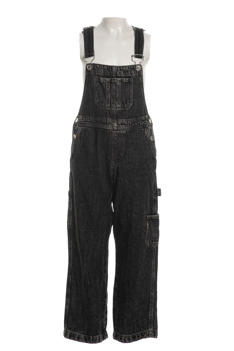 Salopette Jeans Kids Only Daffy Da Bambina Denim Nero