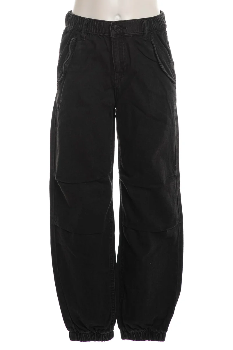 Jeans Guess Parachute Da Bambino Denim Nero