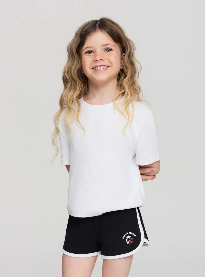 Pack 2 shorts con coulisse e stampa