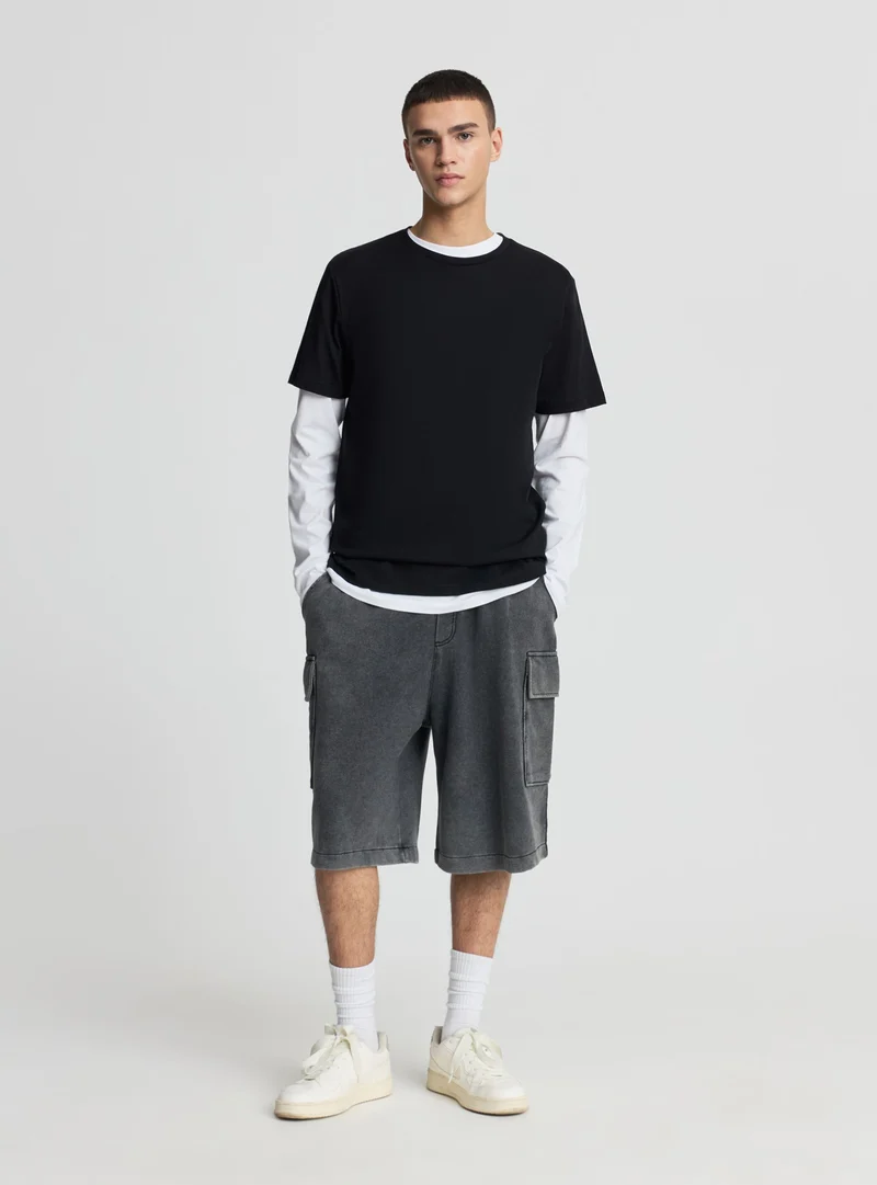 T-shirt basic tinta unita