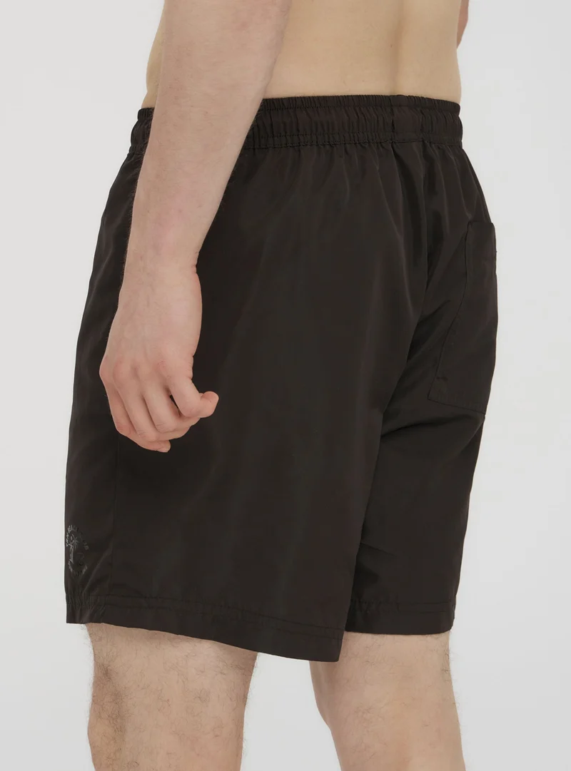 Bermuda mare con logo e coulisse