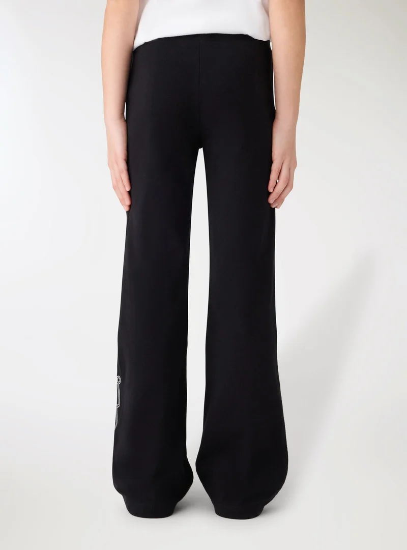 Leggings a zampa con stampa Kuromi®