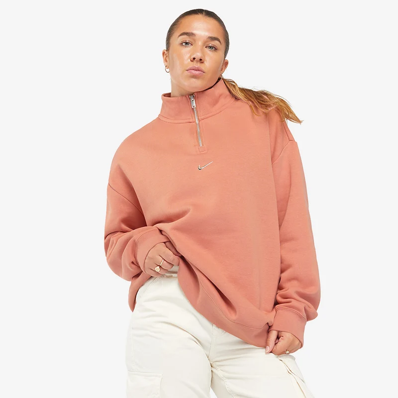 Nike Maglia in fleece con zip a 1/4