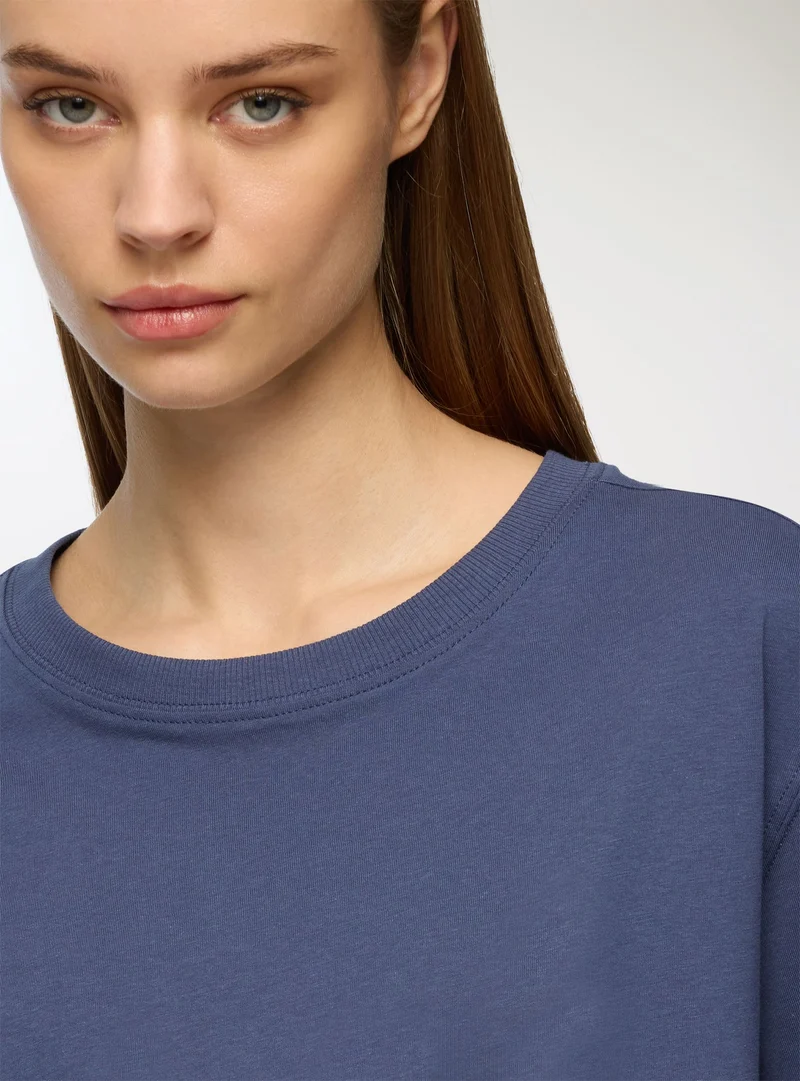 T-shirt oversize tinta unita