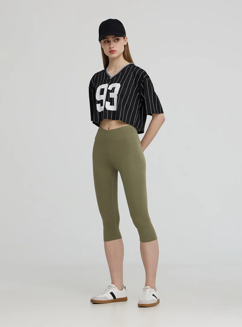 Leggings tinta unita