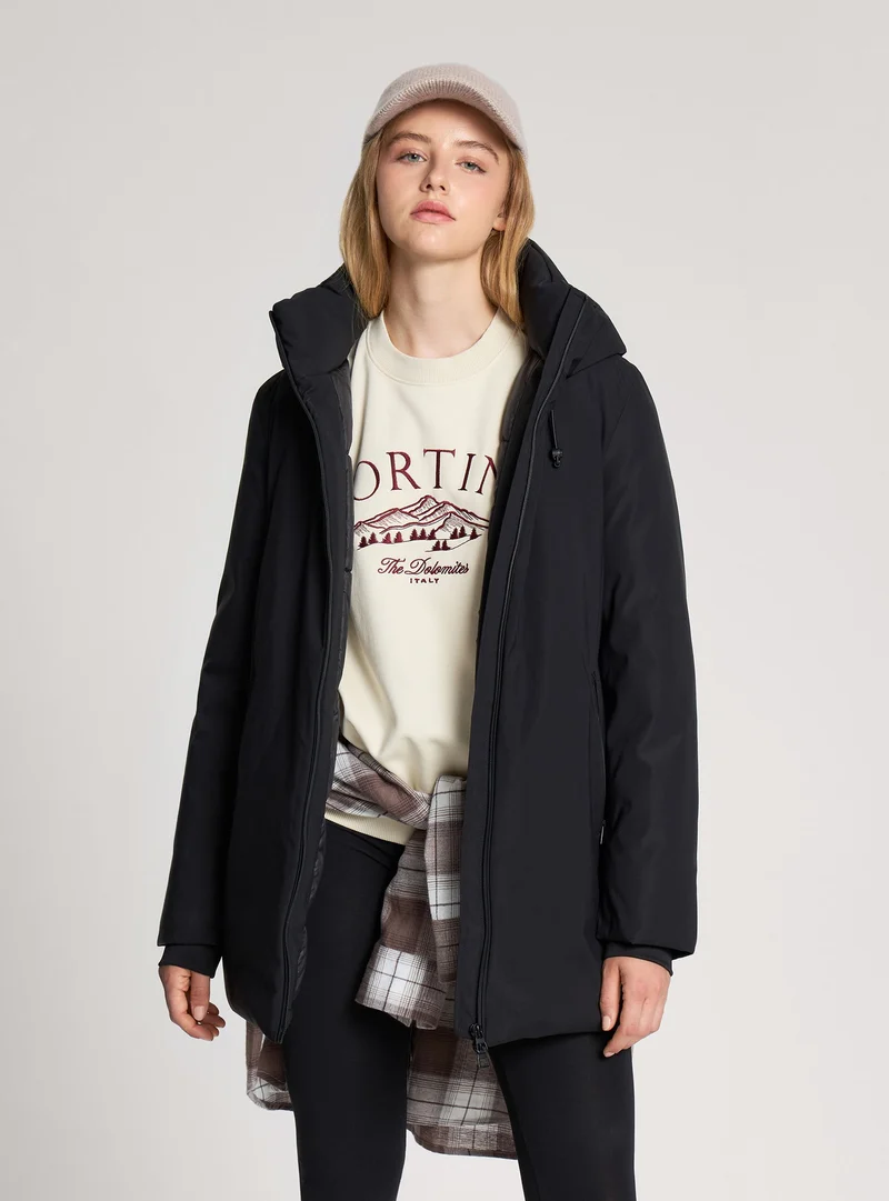 Parka con cappuccio