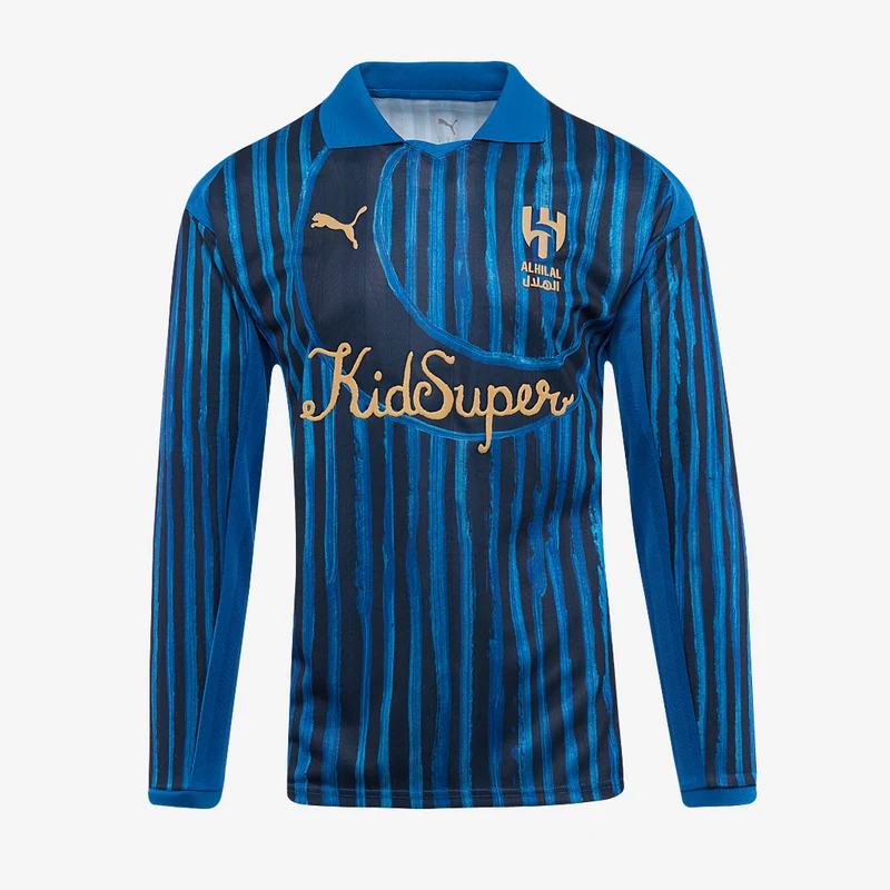 Maglia Puma Al Hilal 2025 x KidSuper Maniche Lunghe Retro