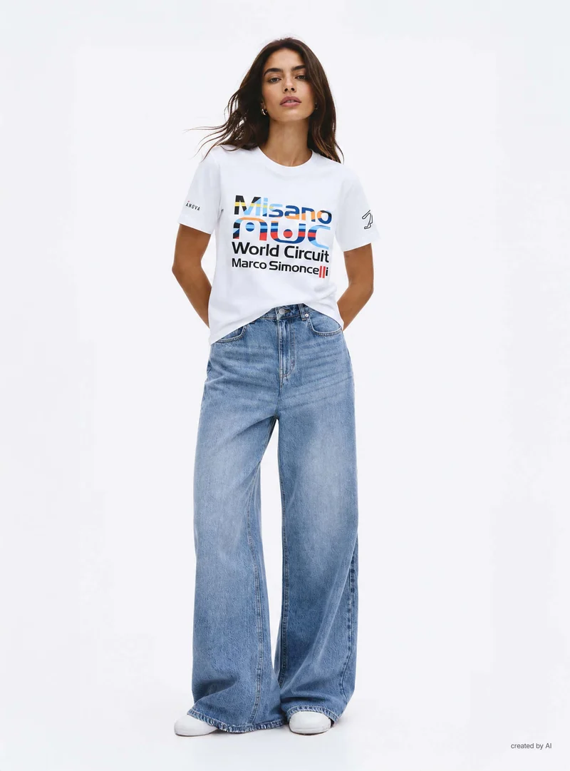 T-shirt stampa logo MWC