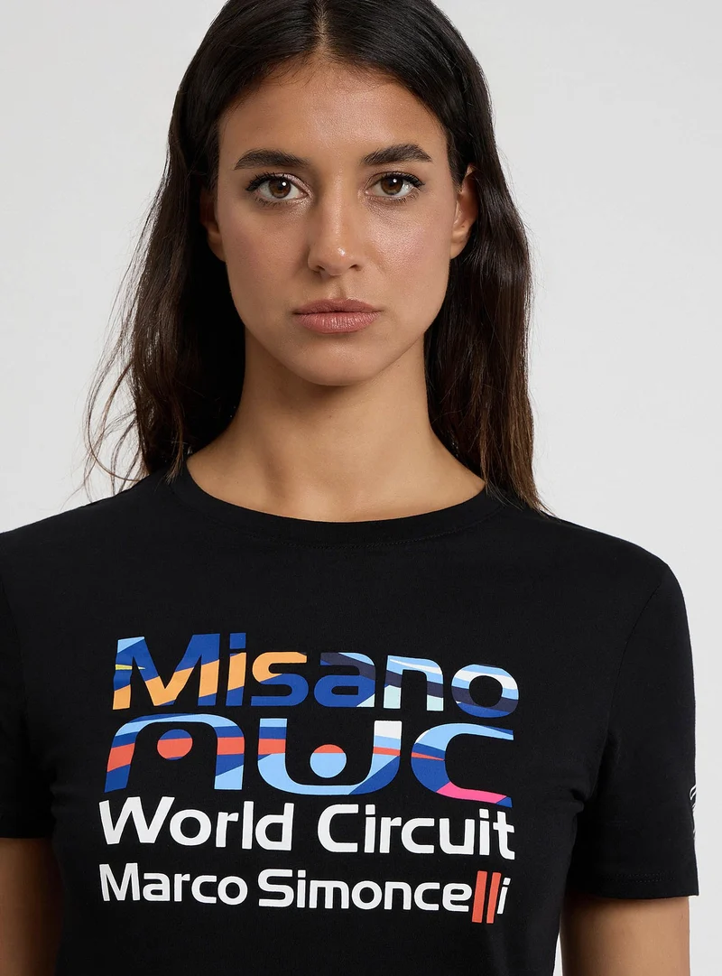 T-shirt stampa logo MWC