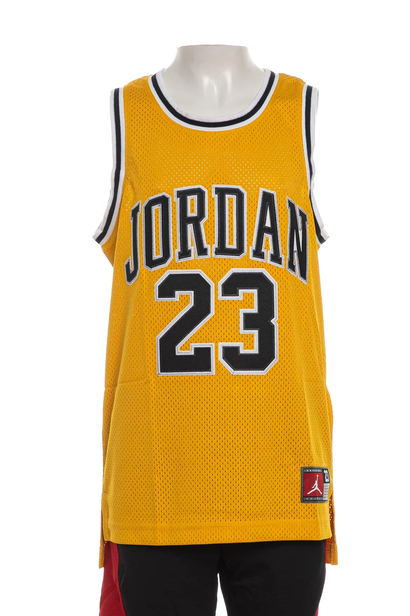 Canotta Nike J23 Da Bambino Giallo Ocra