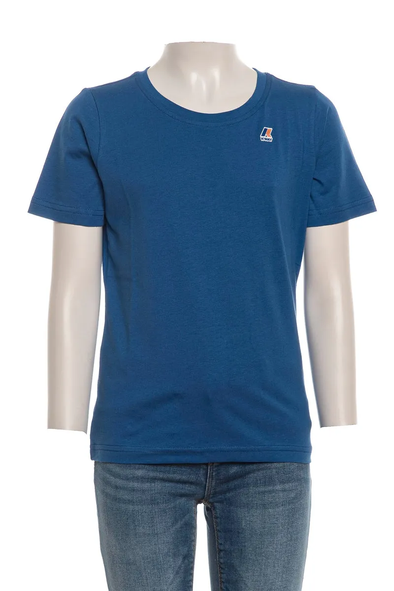 T Shirt K-Way Le Vrai 3.0 Edouard Da Bambino Royal