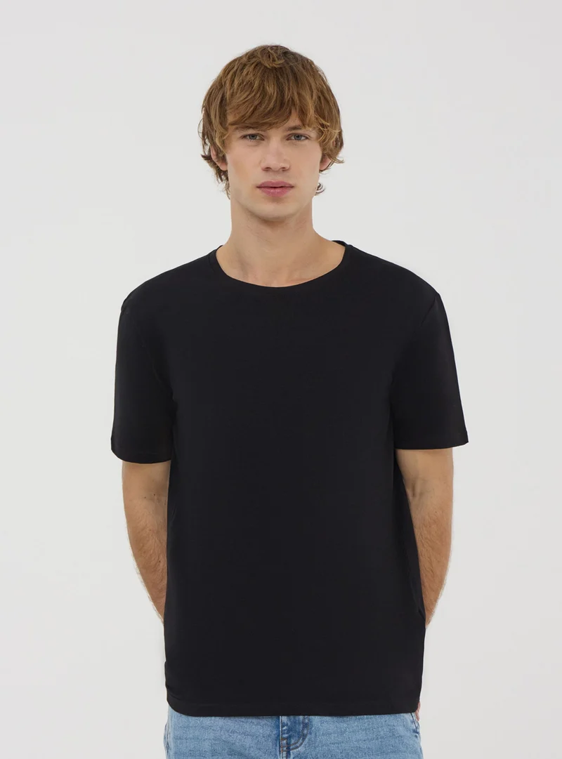 Pack 2 t-shirt slim fit tinta unita