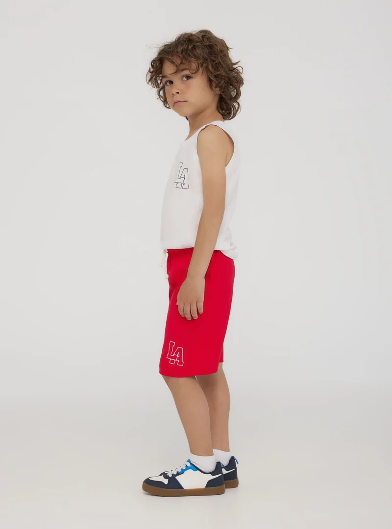 Pack 2 pantaloncini tuta con stampa