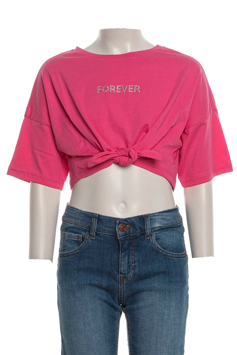 T Shirt Imperial Kids Node Tee Da Bambina Rosa Bubble
