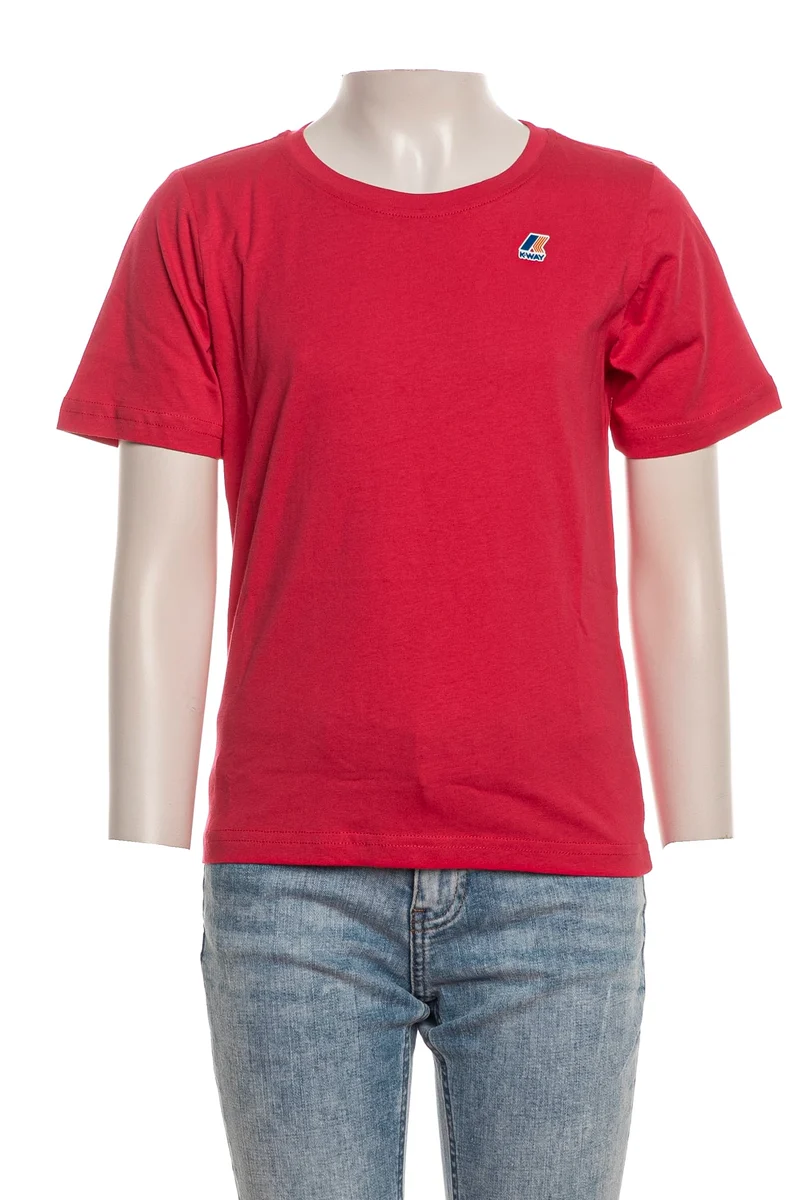 T Shirt K-Way Le Vrai 3.0 Edouard Da Bambino A Lampone