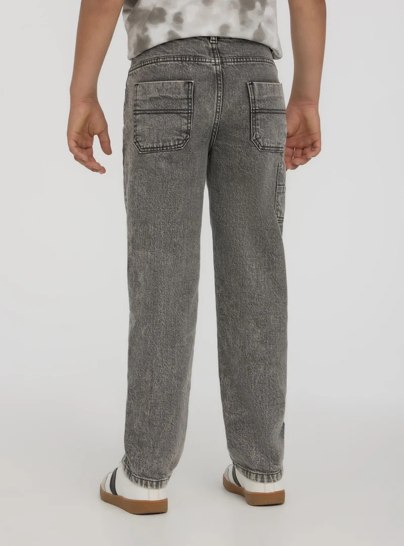 Jeans carpenter acid wash