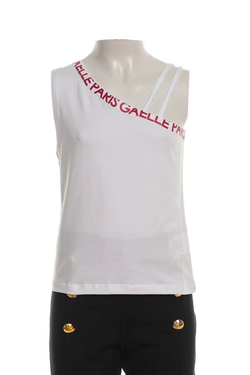 Top Gaelle Paris Tank Girl Da Bambina Bianco