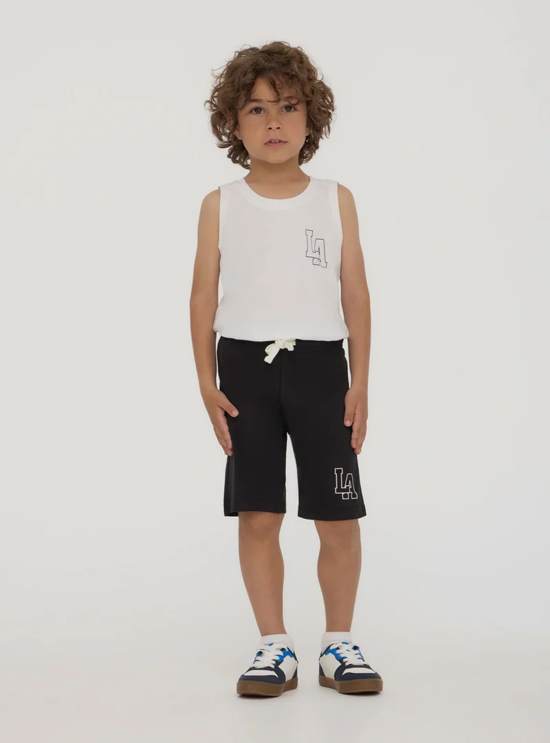 Pack 2 pantaloncini tuta con stampa