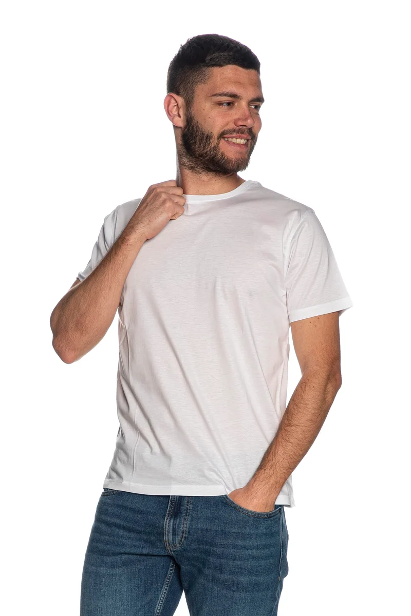 T Shirt Montesanto Iconic Tee Da Uomo Bianca