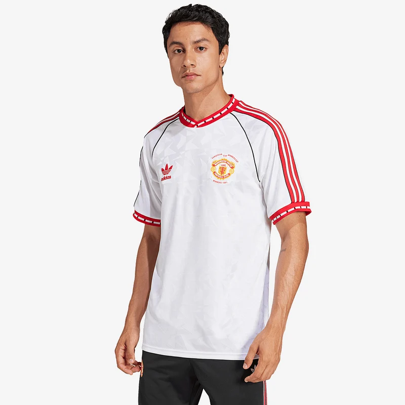 Maglia adidas Originals Manchester United 1991 Maniche Lunghe Trasferta