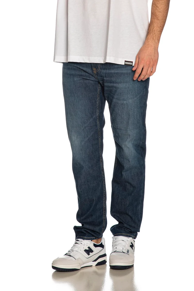 Jeans Guess James Da Uomo Denim Blu Medio