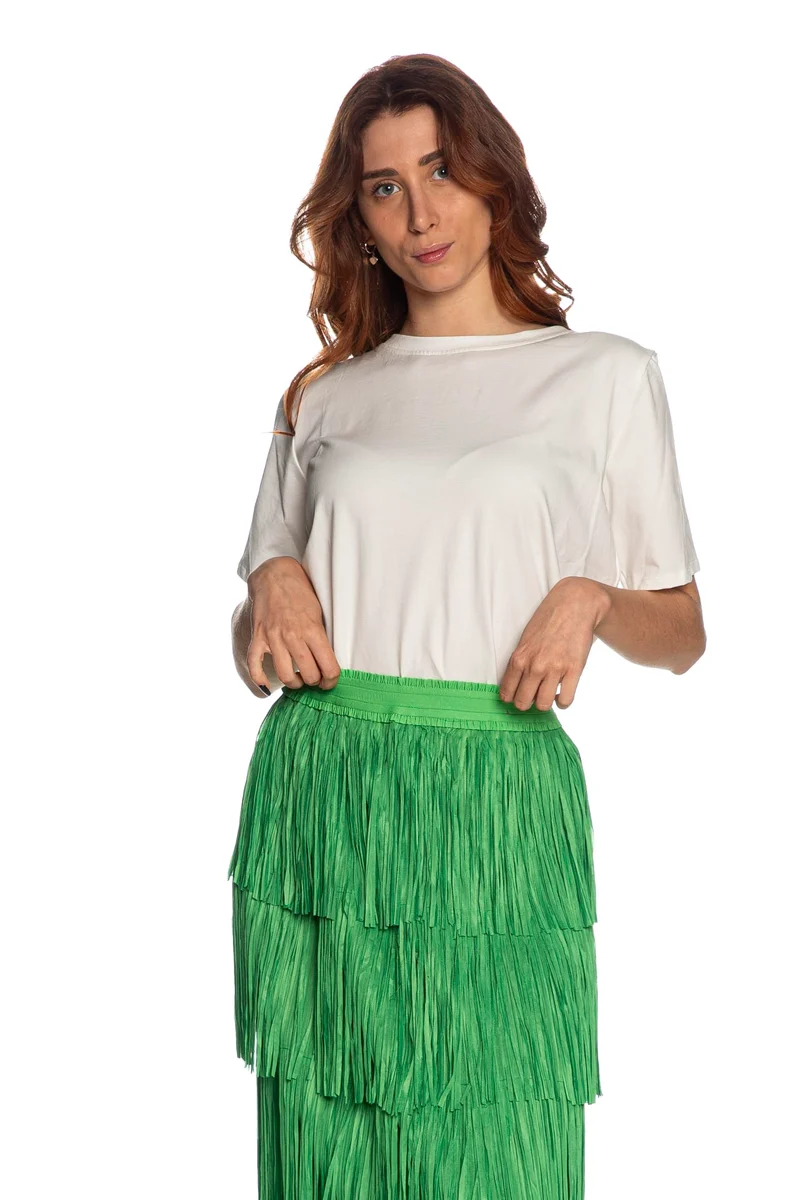 T Shirt Anonyme Hollie Da Donna Latte