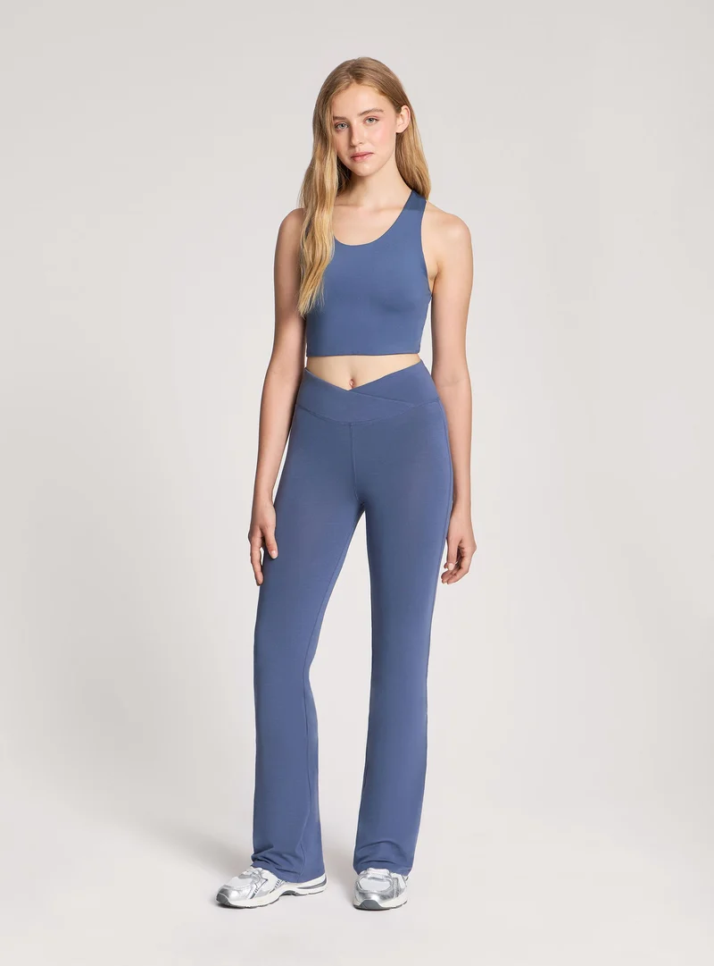 Leggings sportivi a zampa